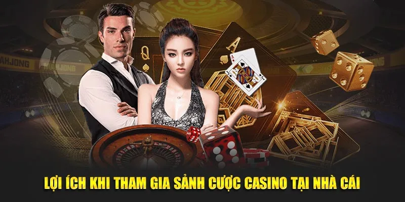 Lợi ích khi tham gia sảnh cược casino J88 tại nhà cái